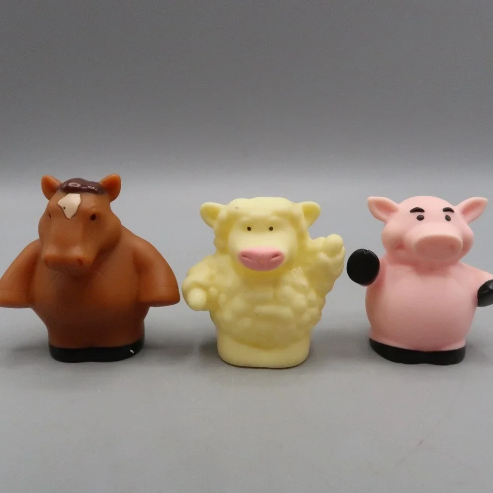 Tomy John Deere Hayride Animal Sounds Replacement Figures Lot Pig Sheep Horse